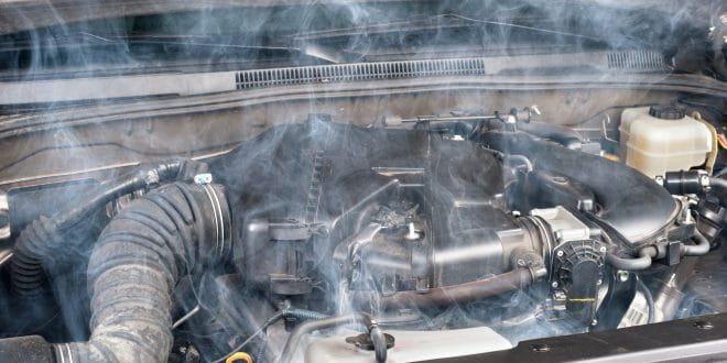 El sobrecalentamiento del motor en verano