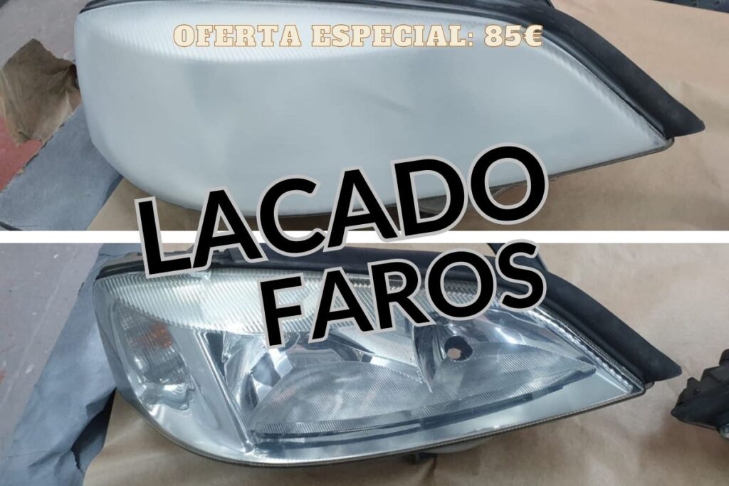 Lacado de faros oferta Ávila taller rubenpa