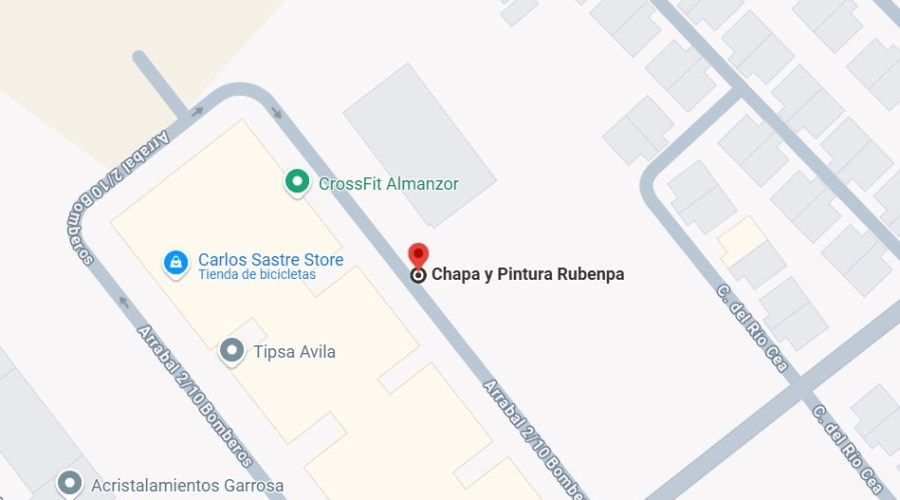 Chapa y pintura rubenpa ubicación mapa