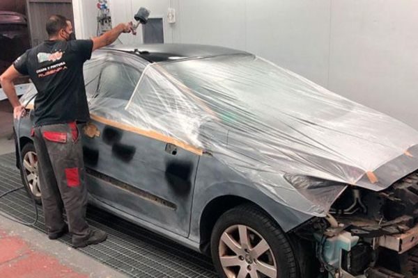 Pintar tu coche en invierno en taller de Ávila